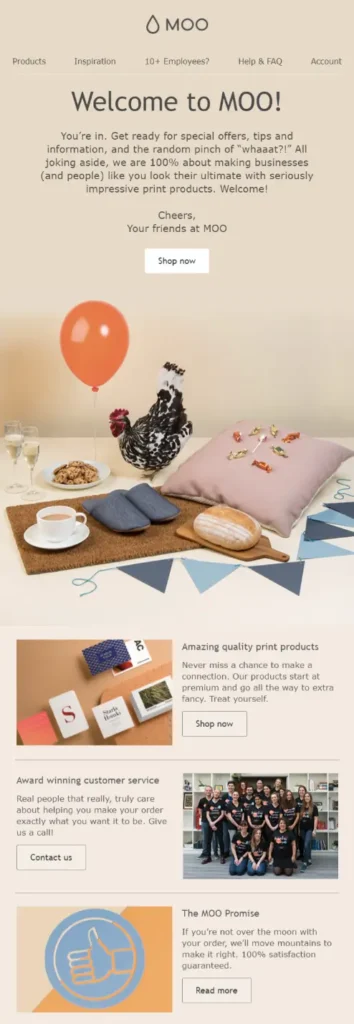 Hybrid Welcome Email